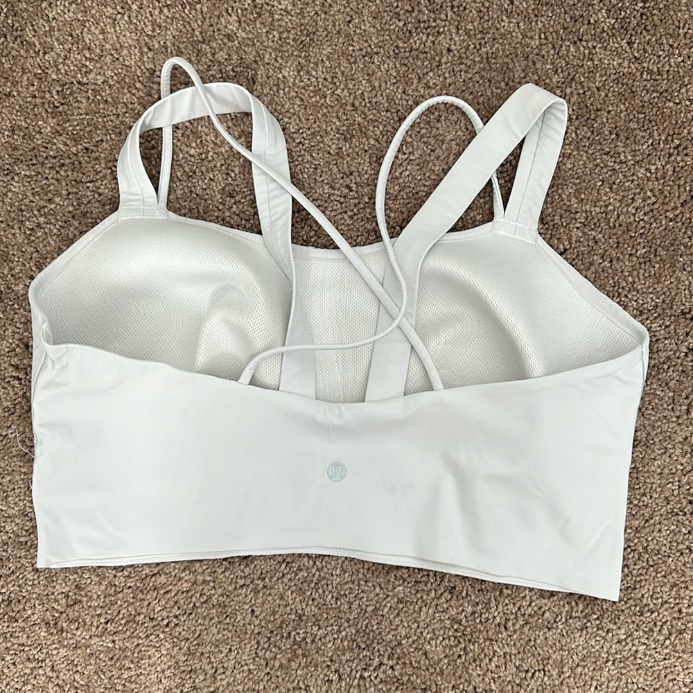 Lululemon like a cloud bra white size 14 great condition